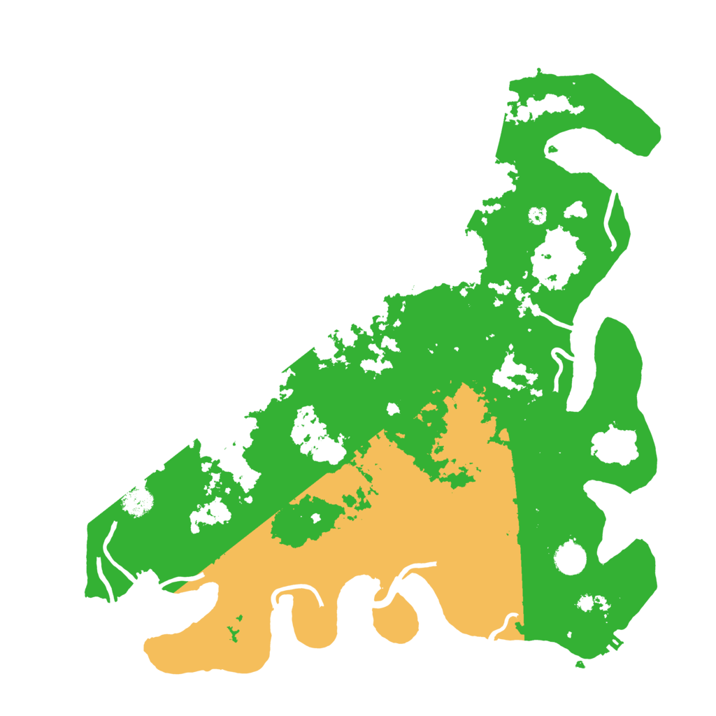 Biome Rust Map: Procedural Map, Size: 4000, Seed: 465834
