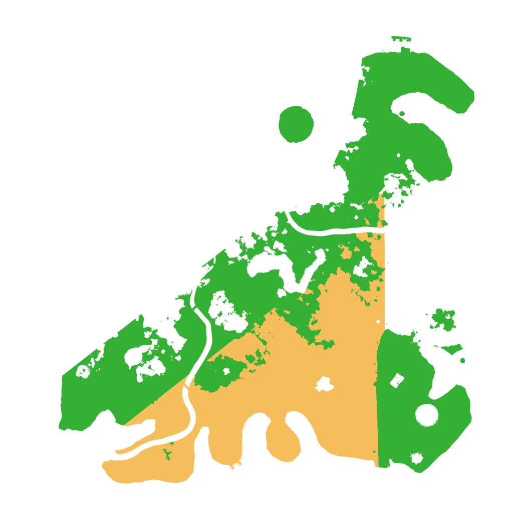Biome Rust Map: Procedural Map, Size: 4000, Seed: 465834