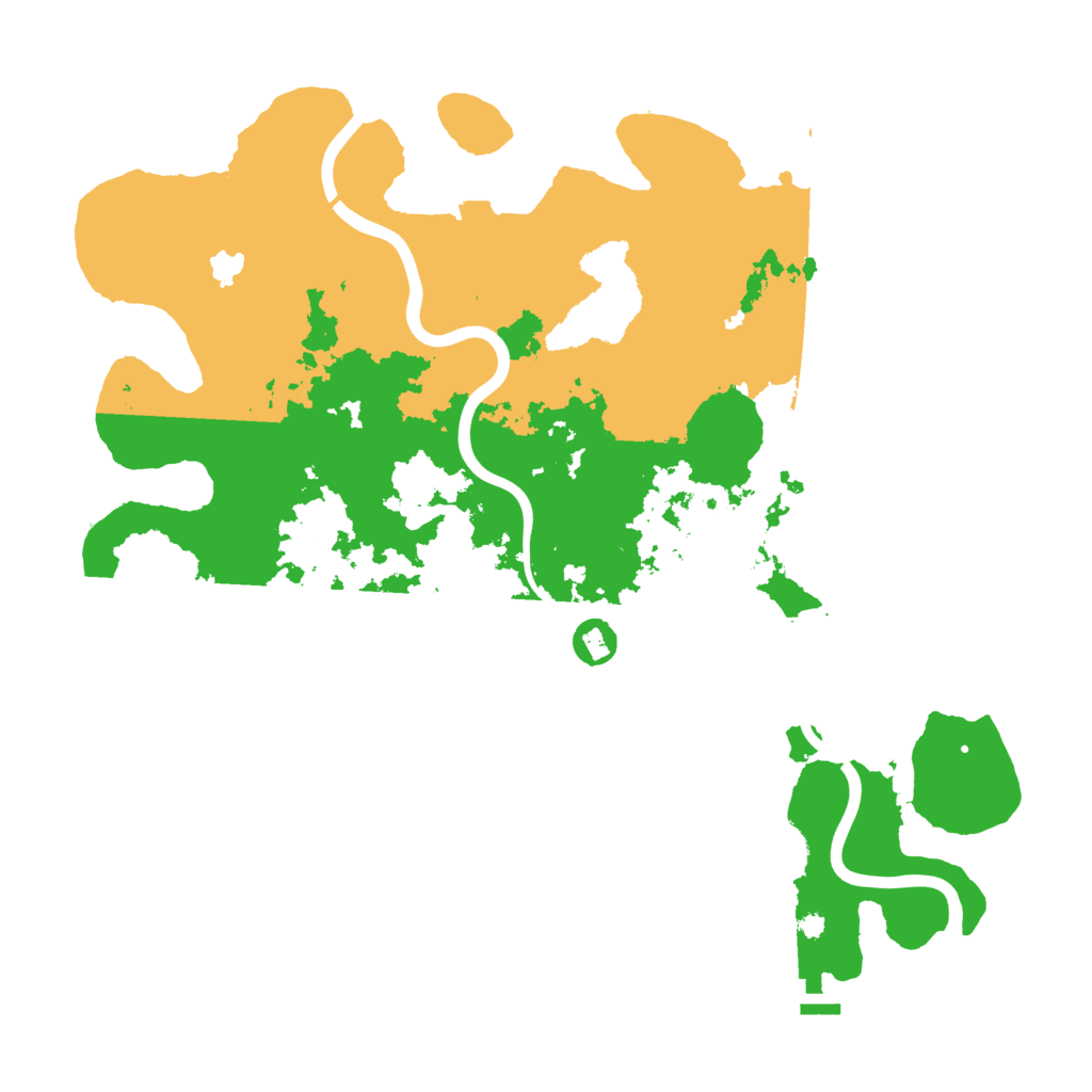 Biome Rust Map: Procedural Map, Size: 4000, Seed: 578767