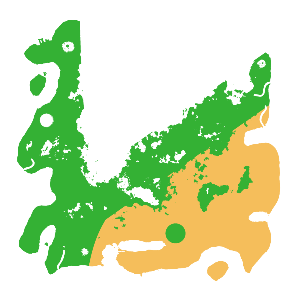 Biome Rust Map: Procedural Map, Size: 4000, Seed: 985376