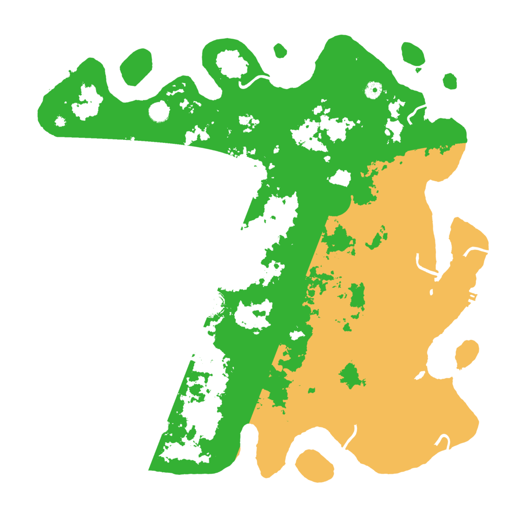 Biome Rust Map: Procedural Map, Size: 4500, Seed: 476139