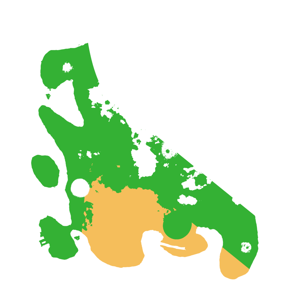 Biome Rust Map: Procedural Map, Size: 2900, Seed: 577