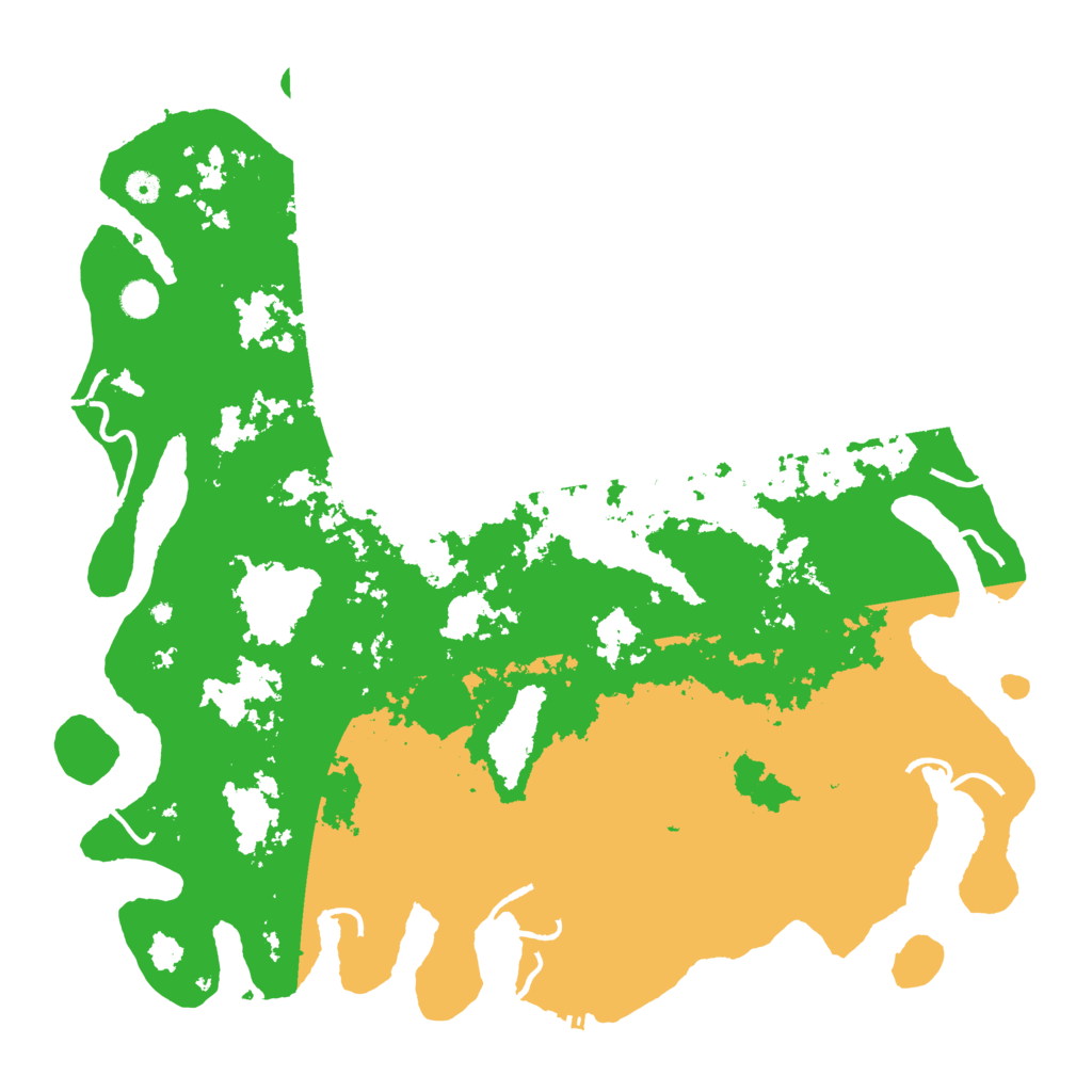 Biome Rust Map: Procedural Map, Size: 5000, Seed: 21212