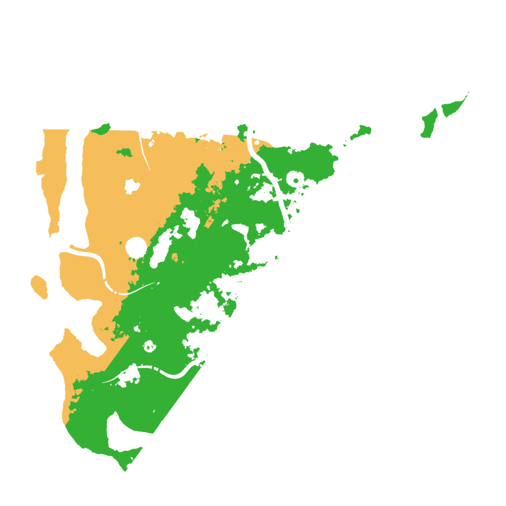Biome Rust Map: Procedural Map, Size: 4250, Seed: 1743187198