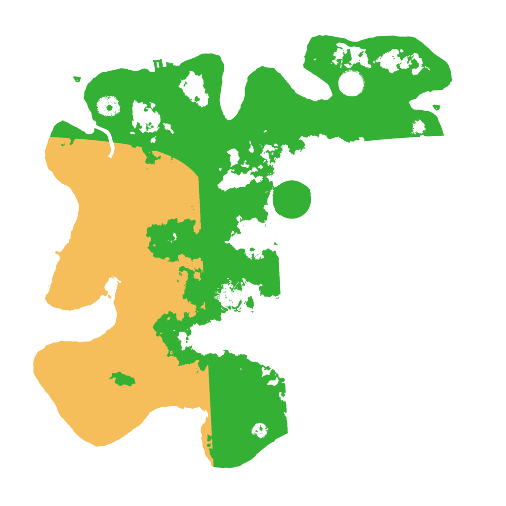 Biome Rust Map: Procedural Map, Size: 3500, Seed: 1700015487