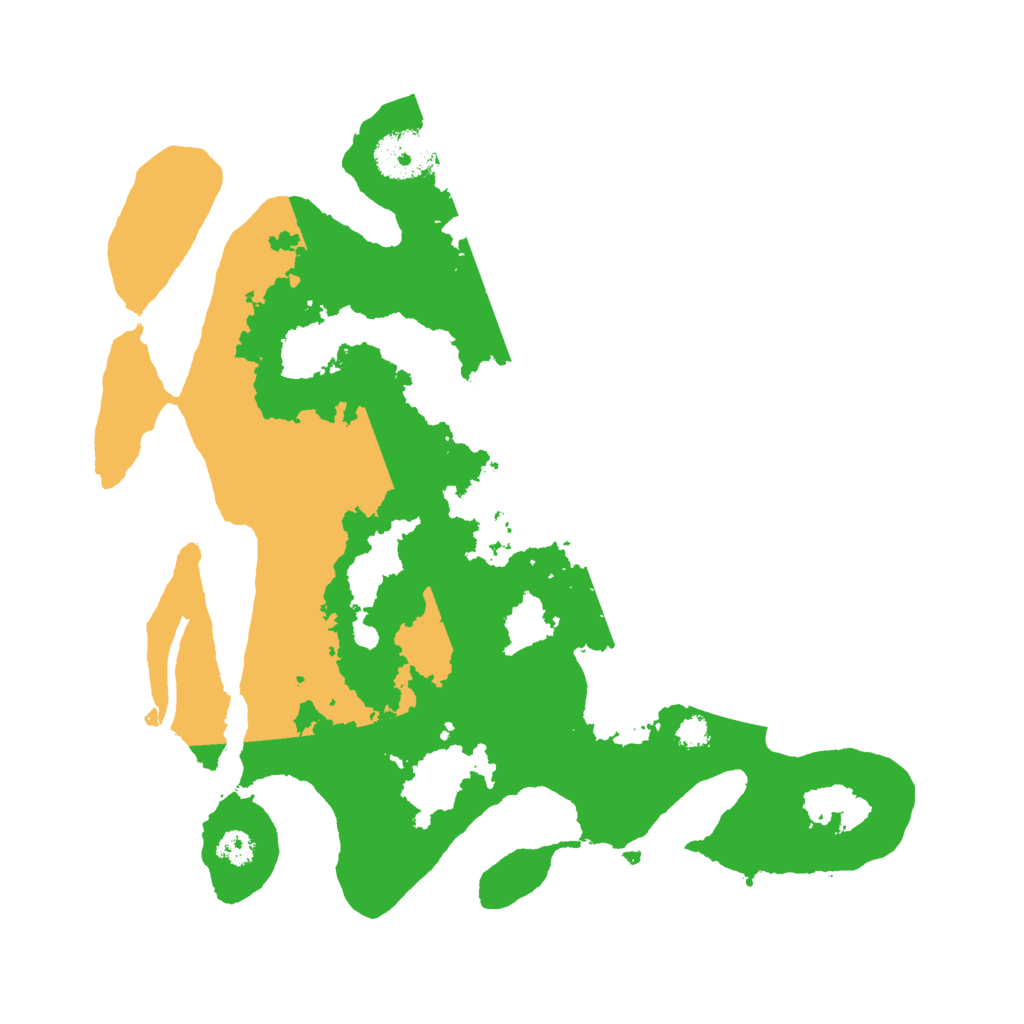 Biome Rust Map: Procedural Map, Size: 3000, Seed: 119933560