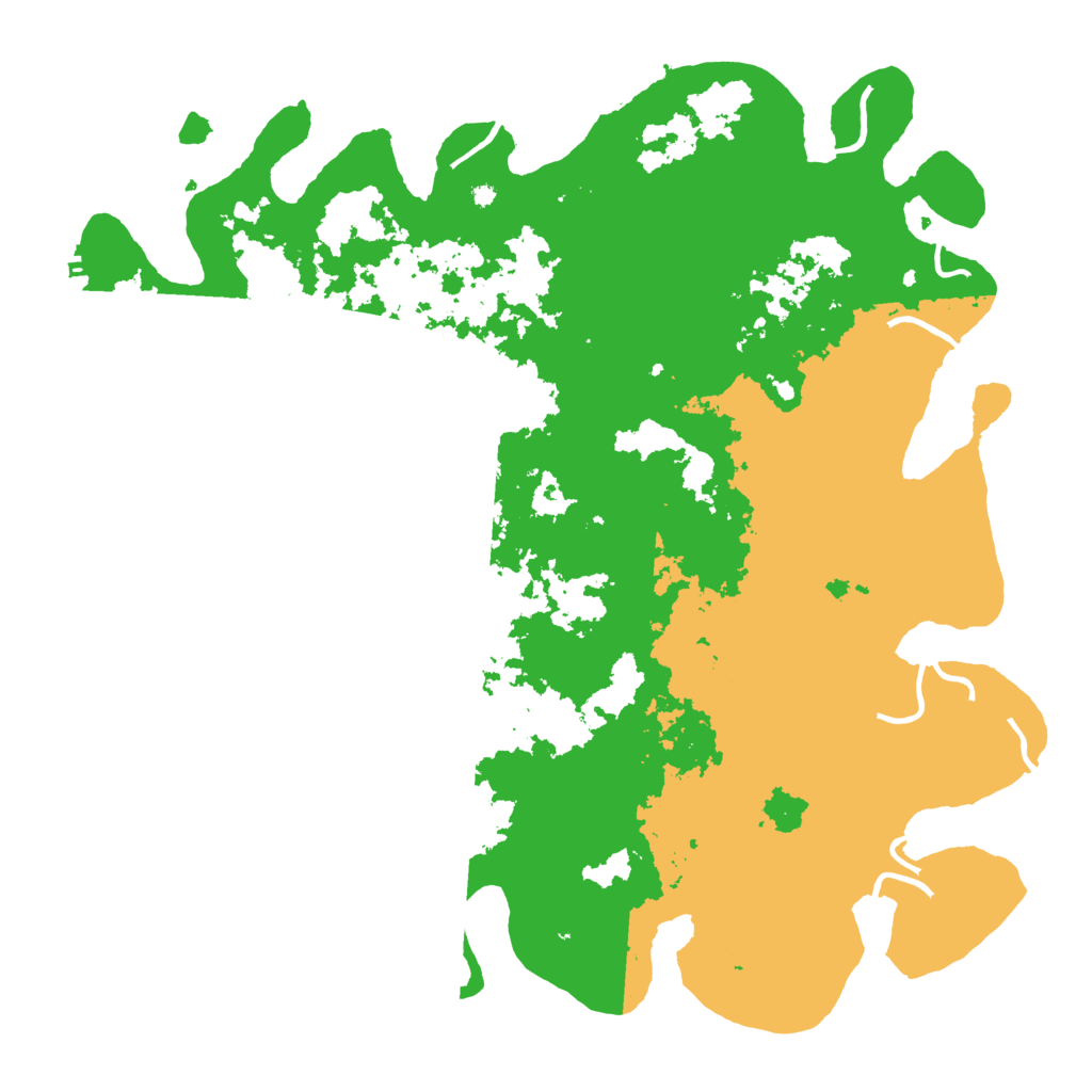 Biome Rust Map: Procedural Map, Size: 4500, Seed: 23242