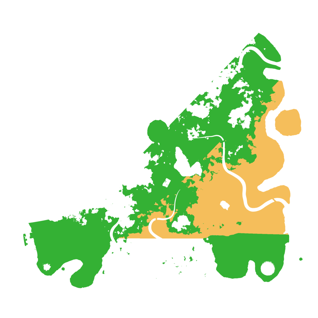 Biome Rust Map: Procedural Map, Size: 4000, Seed: 36572483