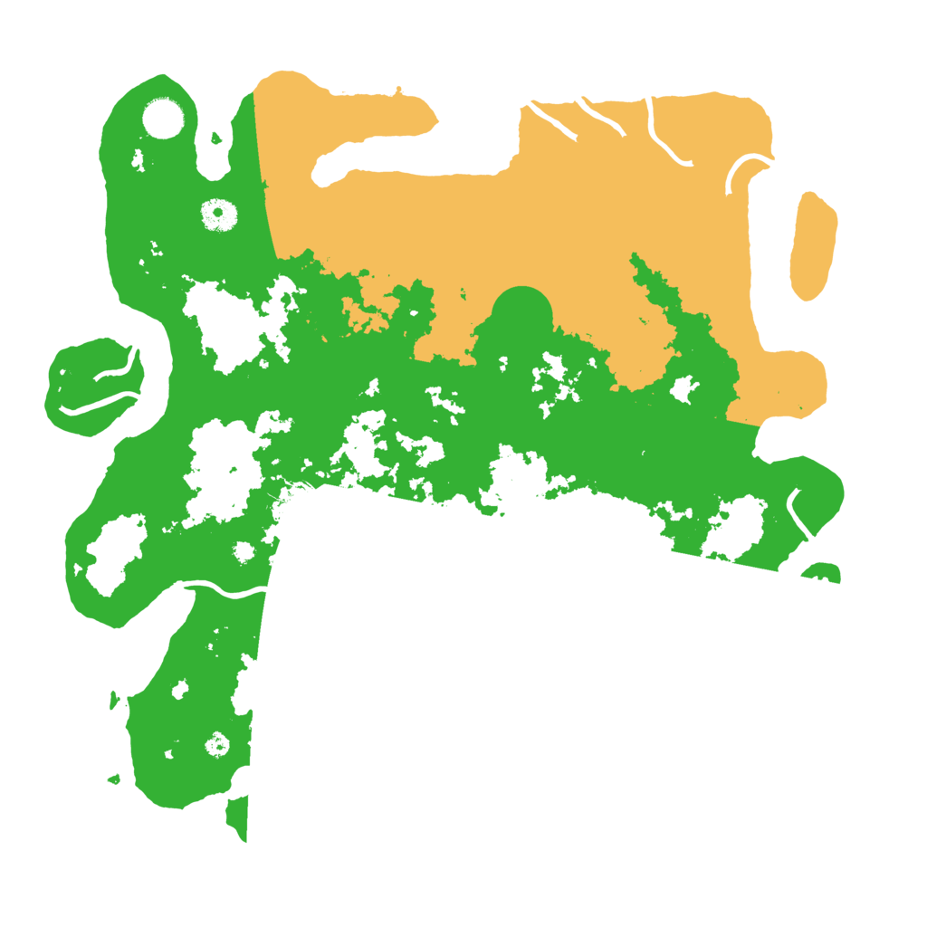 Biome Rust Map: Procedural Map, Size: 4000, Seed: 331516
