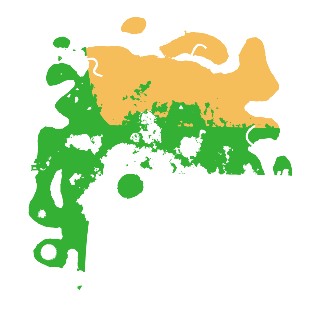 Biome Rust Map: Procedural Map, Size: 3500, Seed: 678532357