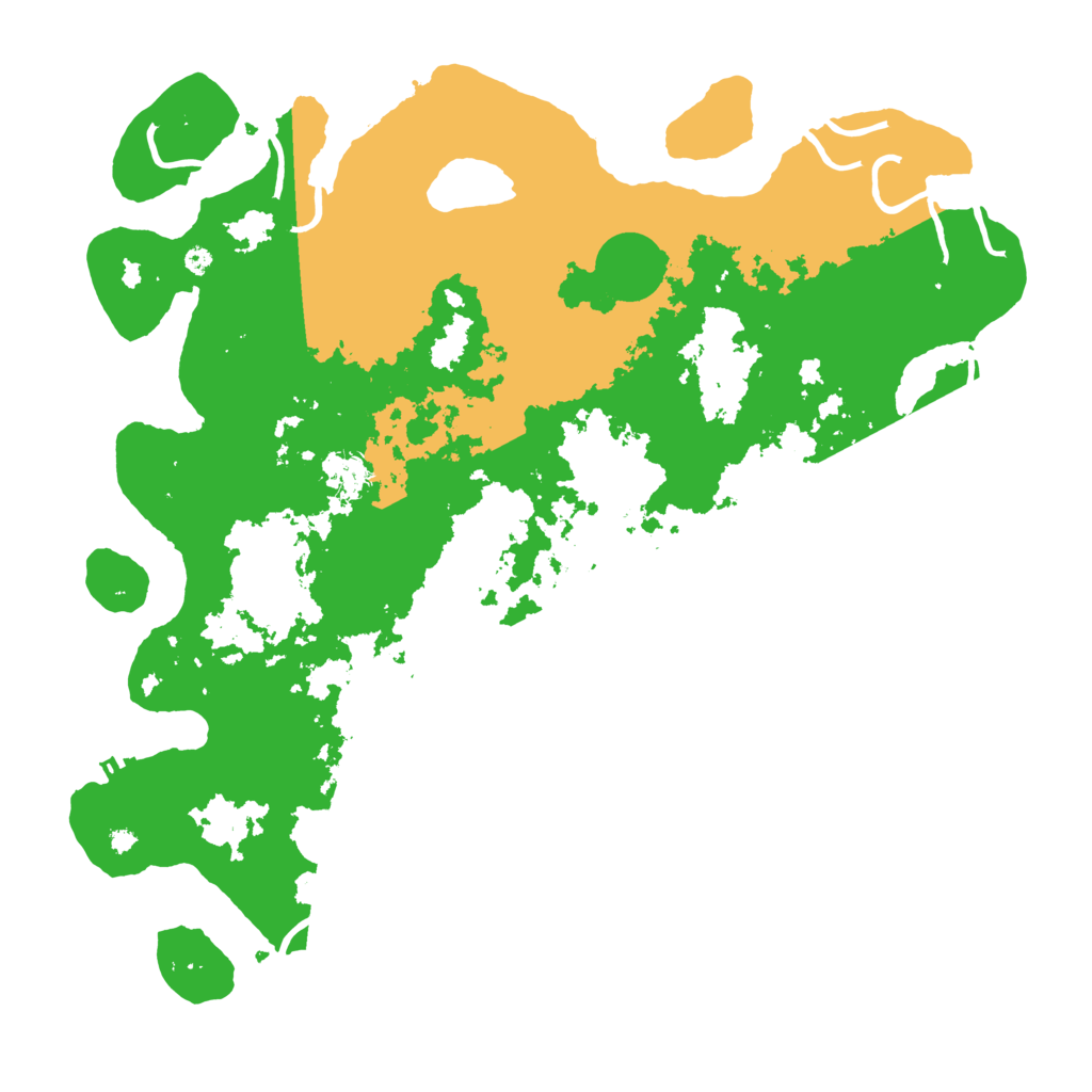 Biome Rust Map: Procedural Map, Size: 4169, Seed: 205