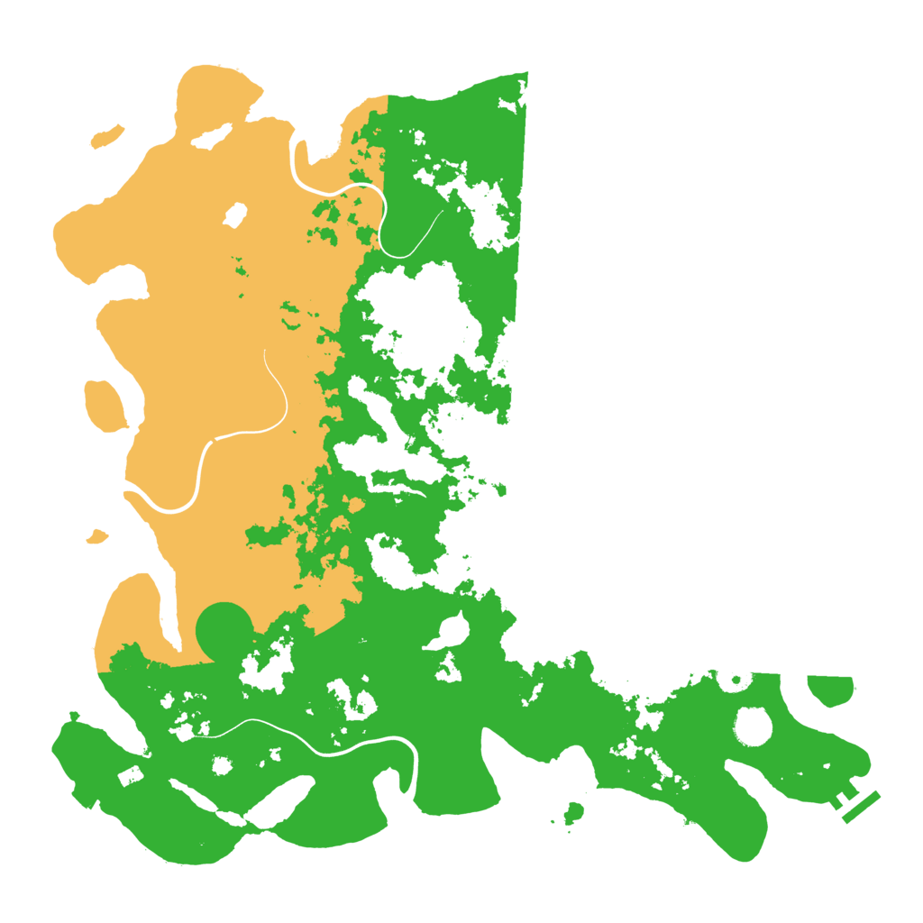 Biome Rust Map: Procedural Map, Size: 4250, Seed: 443660241