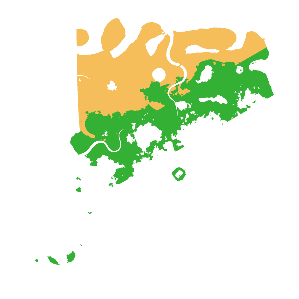 Biome Rust Map: Procedural Map, Size: 4000, Seed: 41564
