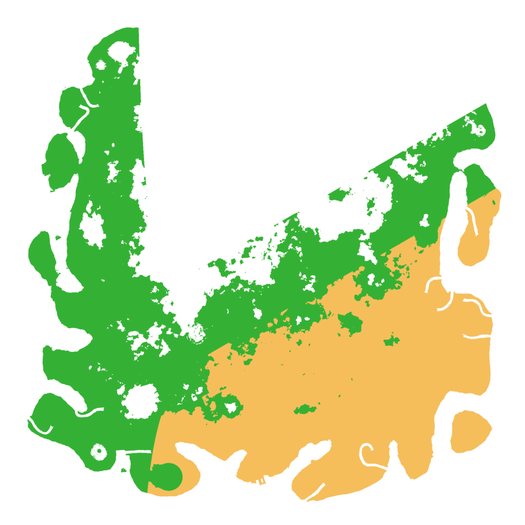 Biome Rust Map: Procedural Map, Size: 5000, Seed: 27401843