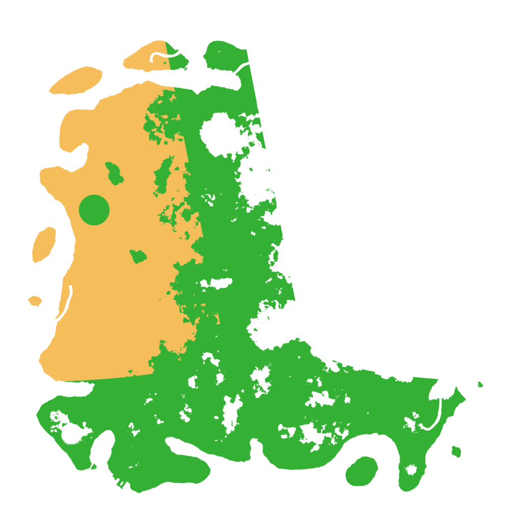 Biome Rust Map: Procedural Map, Size: 4500, Seed: 203165984