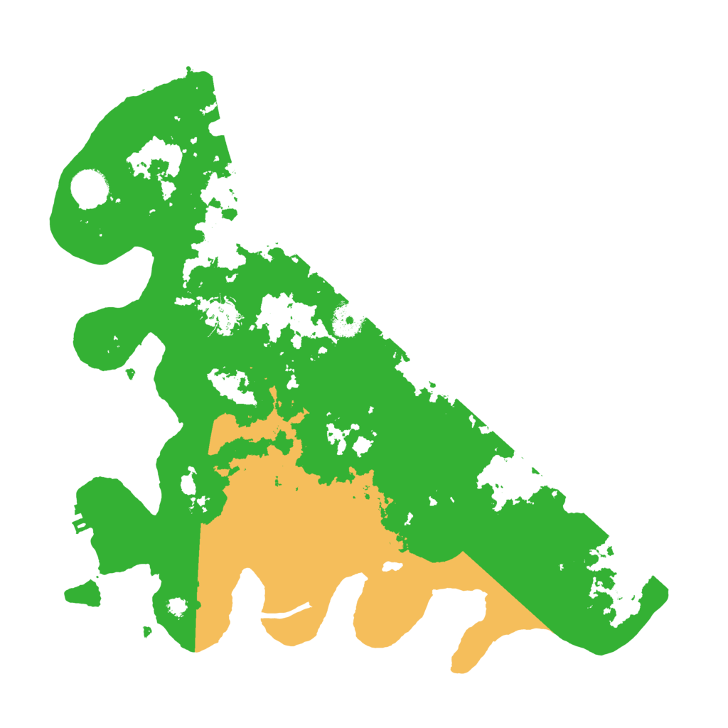 Biome Rust Map: Procedural Map, Size: 3500, Seed: 802017377