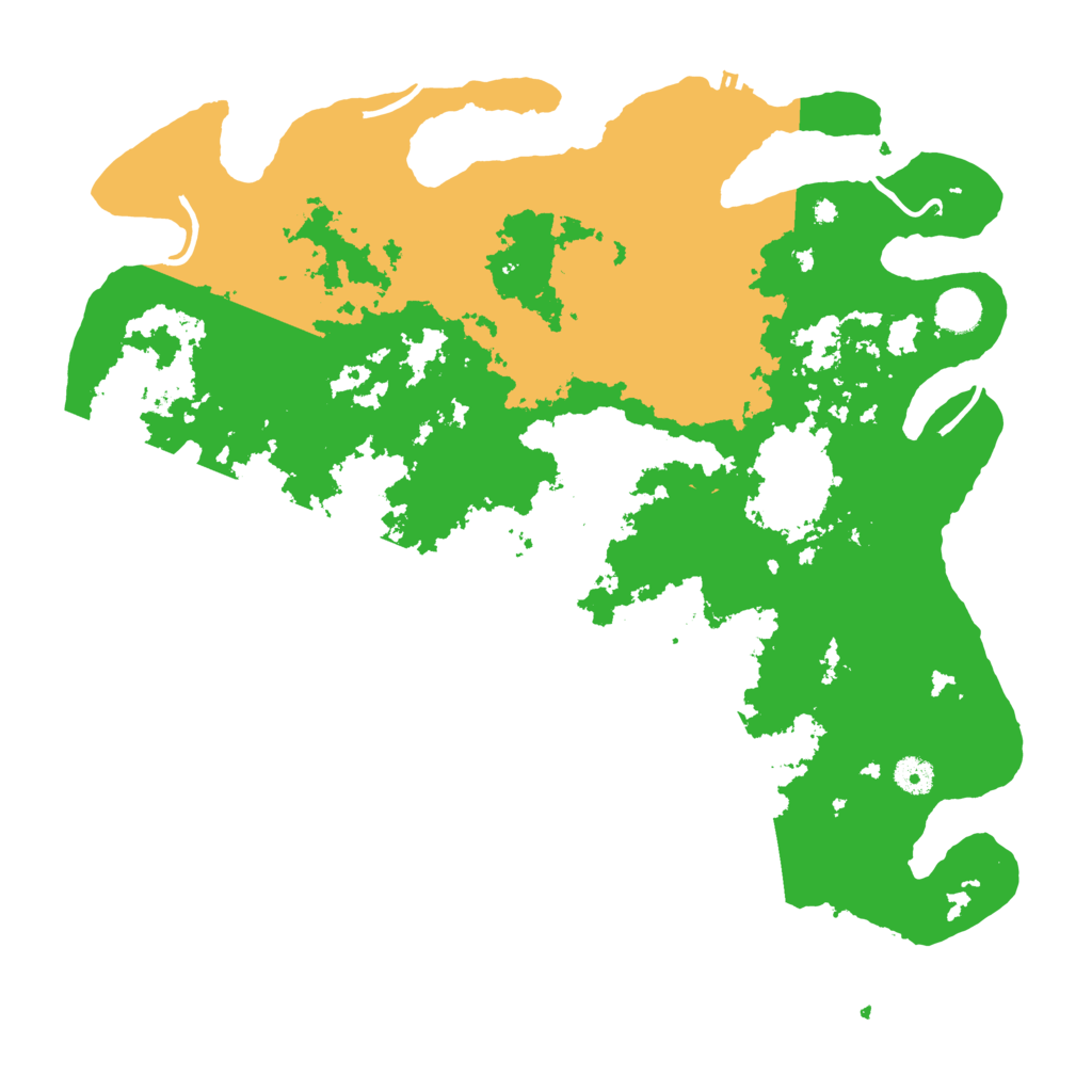 Biome Rust Map: Procedural Map, Size: 4250, Seed: 591953302