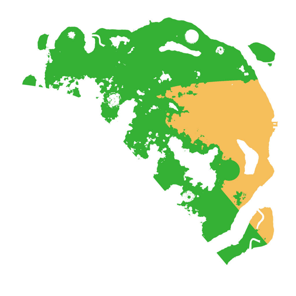 Biome Rust Map: Procedural Map, Size: 3800, Seed: 1849854102