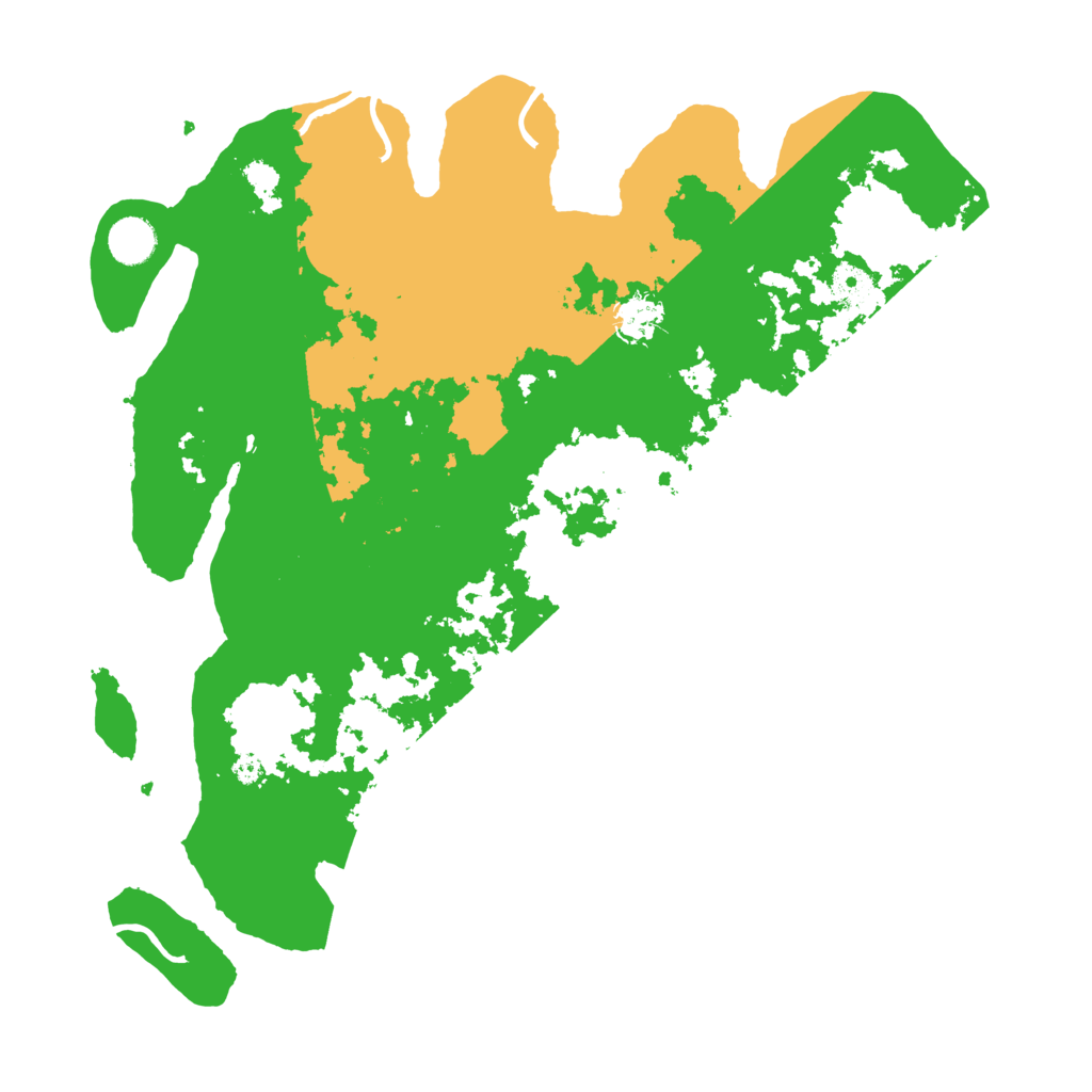 Biome Rust Map: Procedural Map, Size: 4050, Seed: 8627391