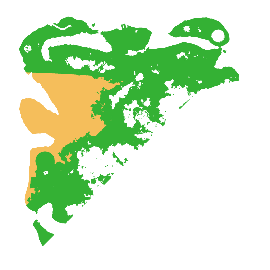 Biome Rust Map: Procedural Map, Size: 3750, Seed: 964802783