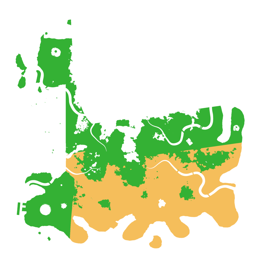 Biome Rust Map: Procedural Map, Size: 4250, Seed: 1700630663