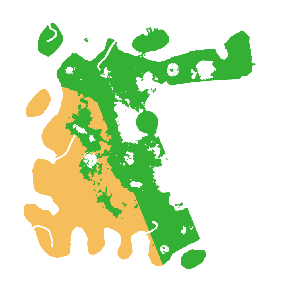 Biome Rust Map: Procedural Map, Size: 3500, Seed: 2094910399