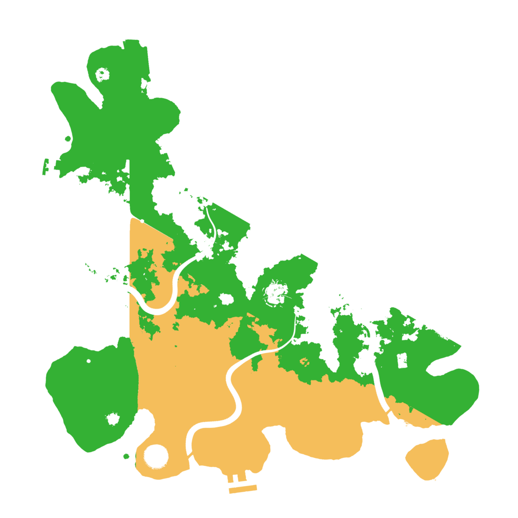 Biome Rust Map: Procedural Map, Size: 3750, Seed: 2085679964