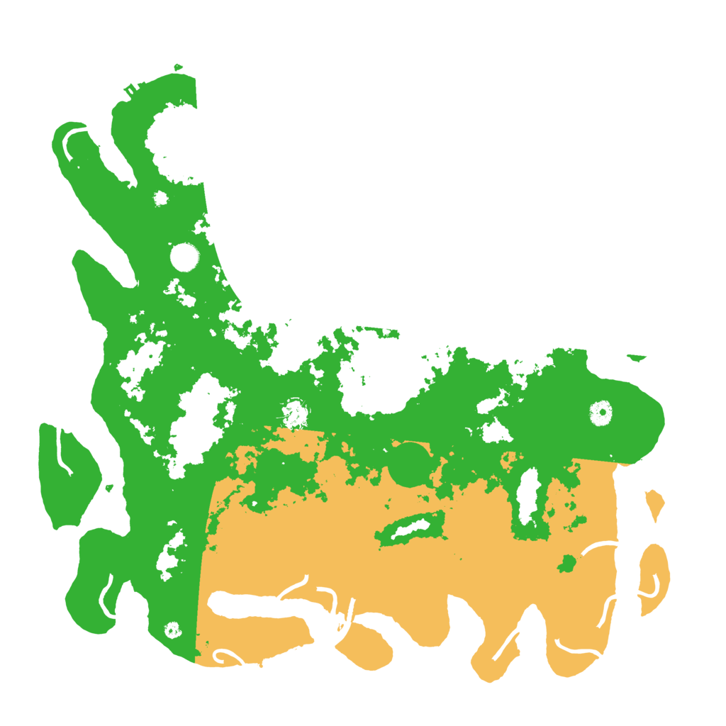 Biome Rust Map: Procedural Map, Size: 4500, Seed: 544878762