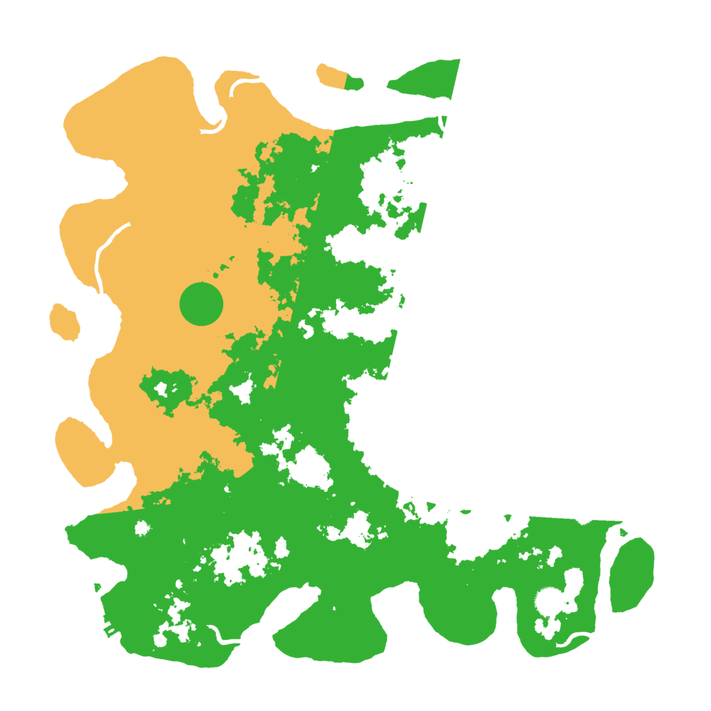Biome Rust Map: Procedural Map, Size: 4300, Seed: 1643883834