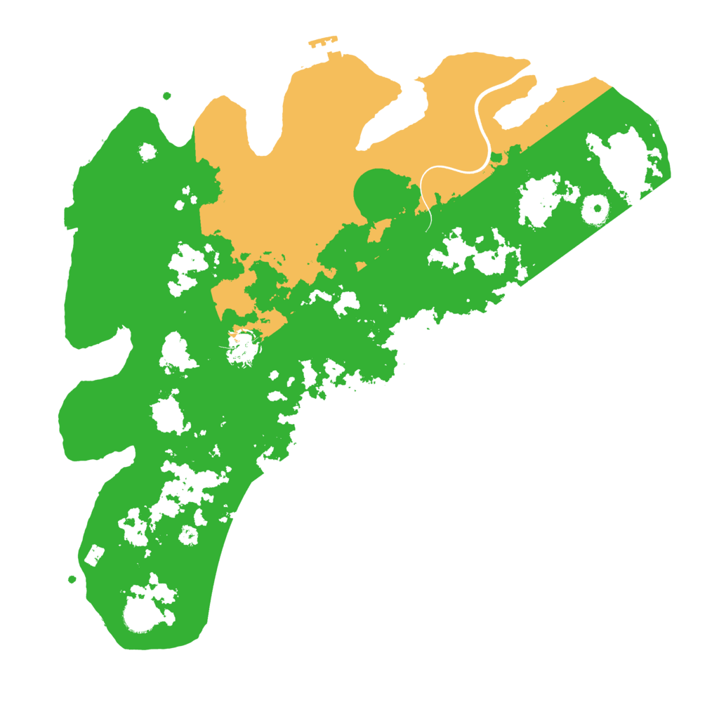 Biome Rust Map: Procedural Map, Size: 3750, Seed: 532