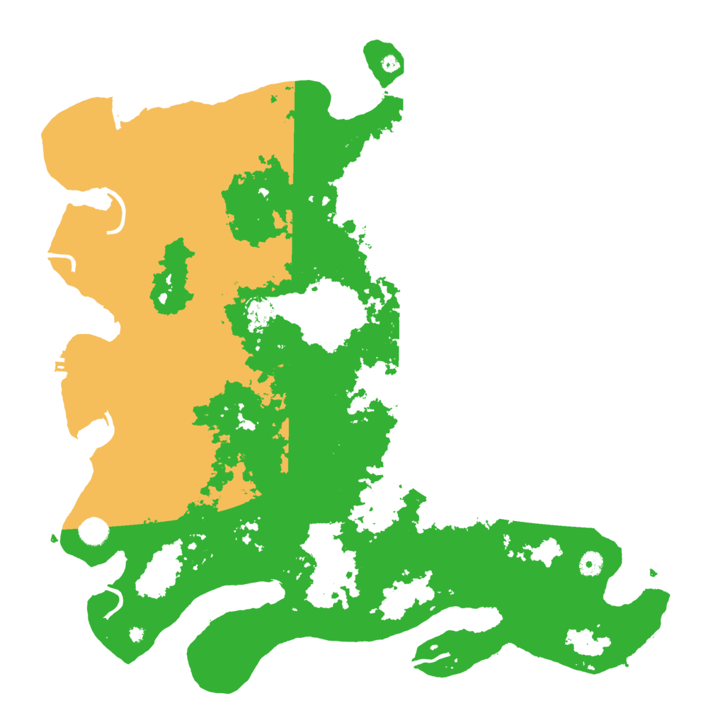 Biome Rust Map: Procedural Map, Size: 4500, Seed: 578413128