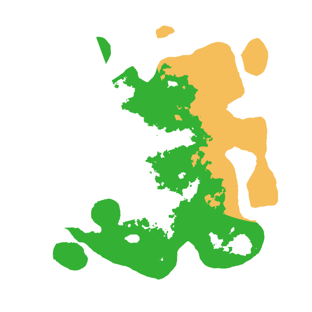 Biome Rust Map: Barren, Size: 3000, Seed: 2551