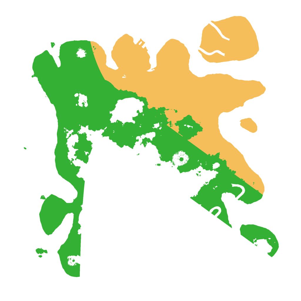 Biome Rust Map: Procedural Map, Size: 3000, Seed: 665984025