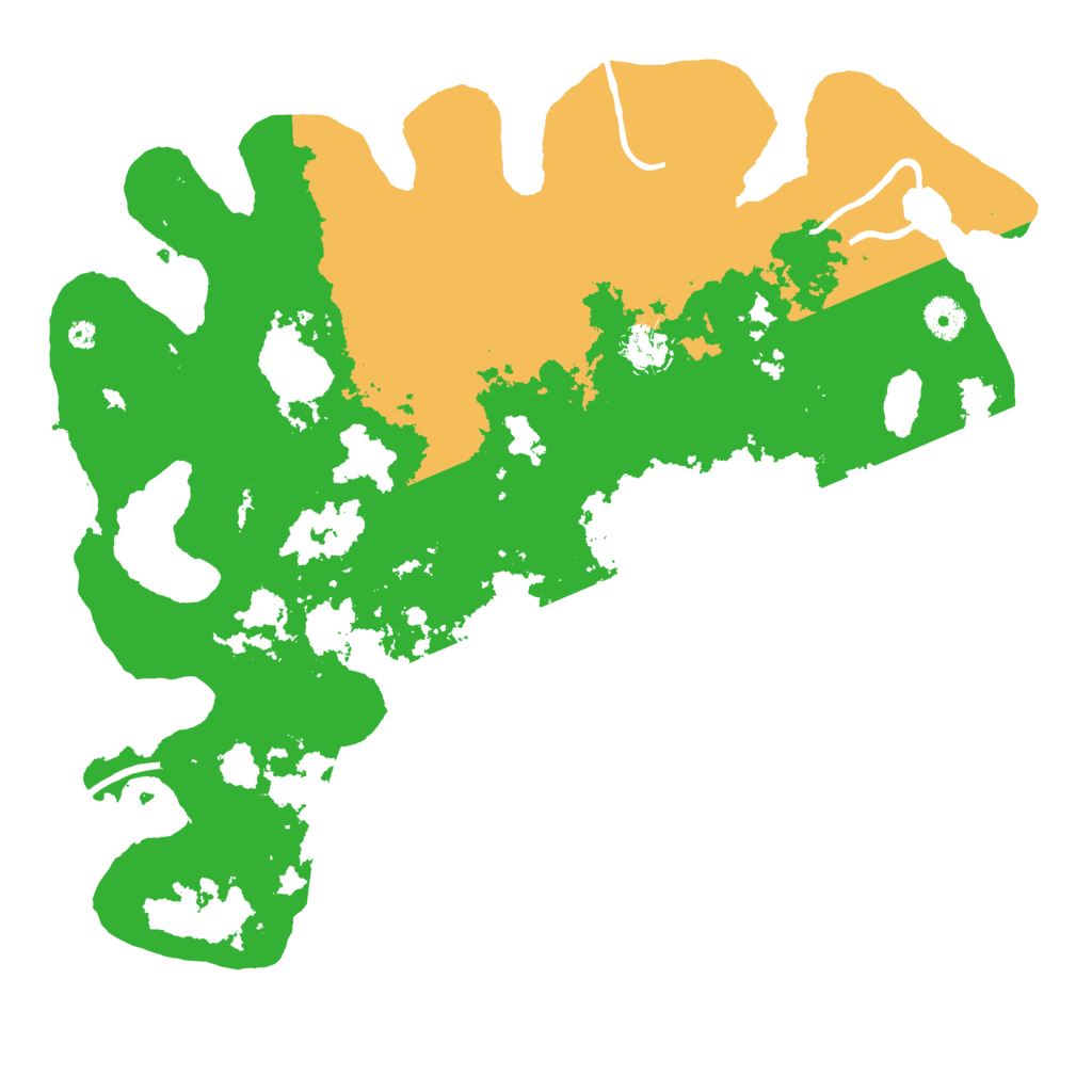 Biome Rust Map: Procedural Map, Size: 4000, Seed: 611753290