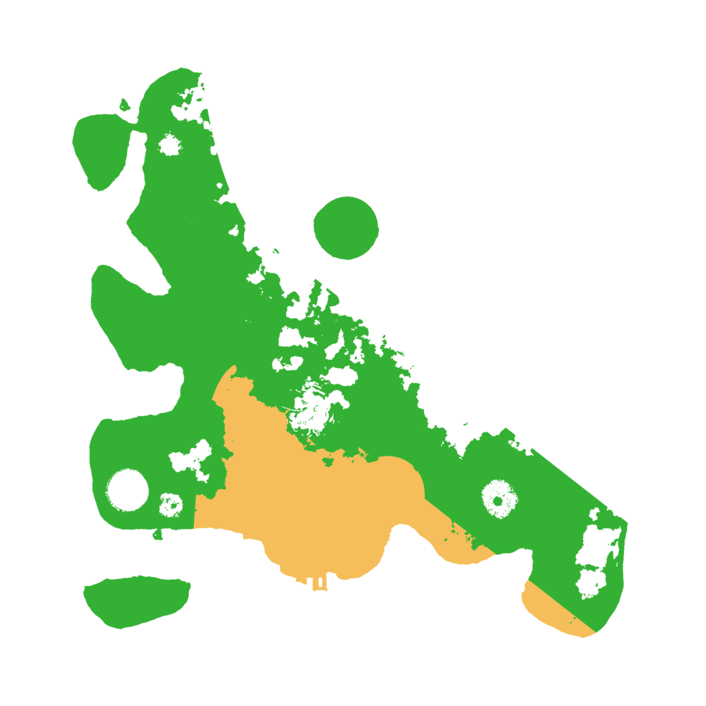 Biome Rust Map: Procedural Map, Size: 3000, Seed: 74644