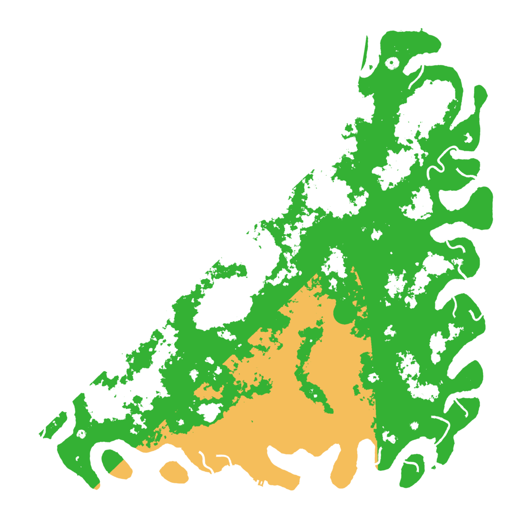 Biome Rust Map: Procedural Map, Size: 6000, Seed: 1912