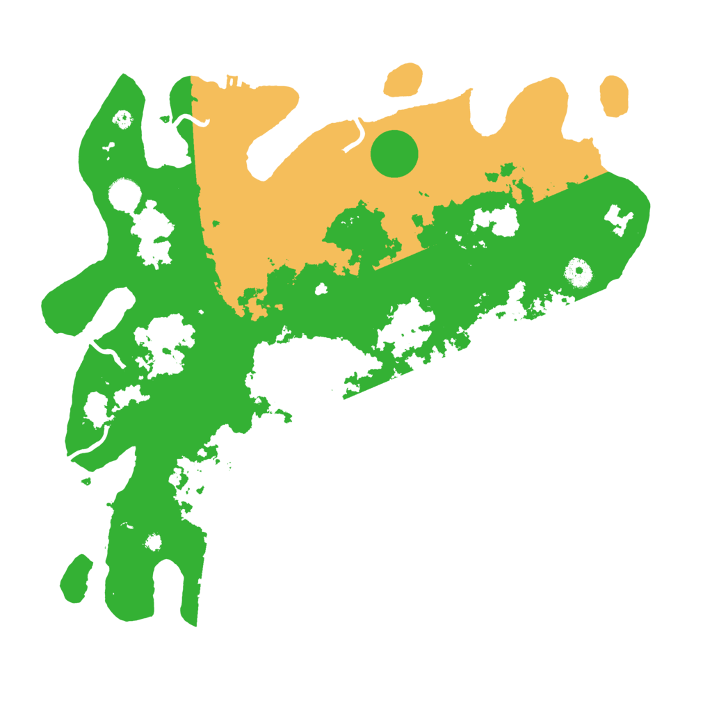 Biome Rust Map: Procedural Map, Size: 3950, Seed: 1093142462