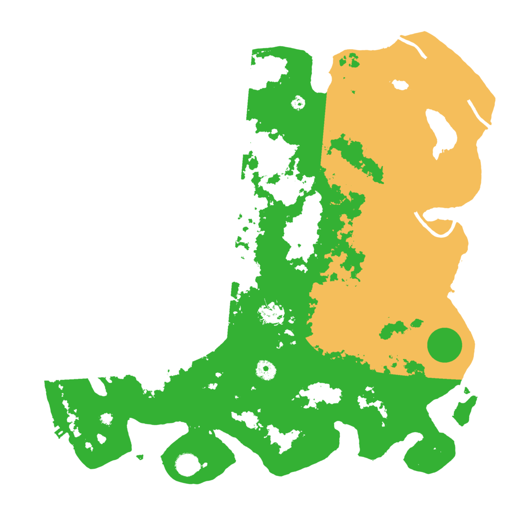 Biome Rust Map: Procedural Map, Size: 3950, Seed: 198748646