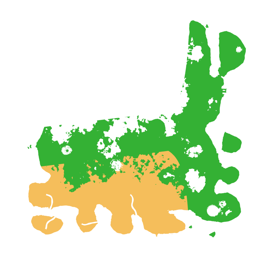 Biome Rust Map: Procedural Map, Size: 4000, Seed: 17800849