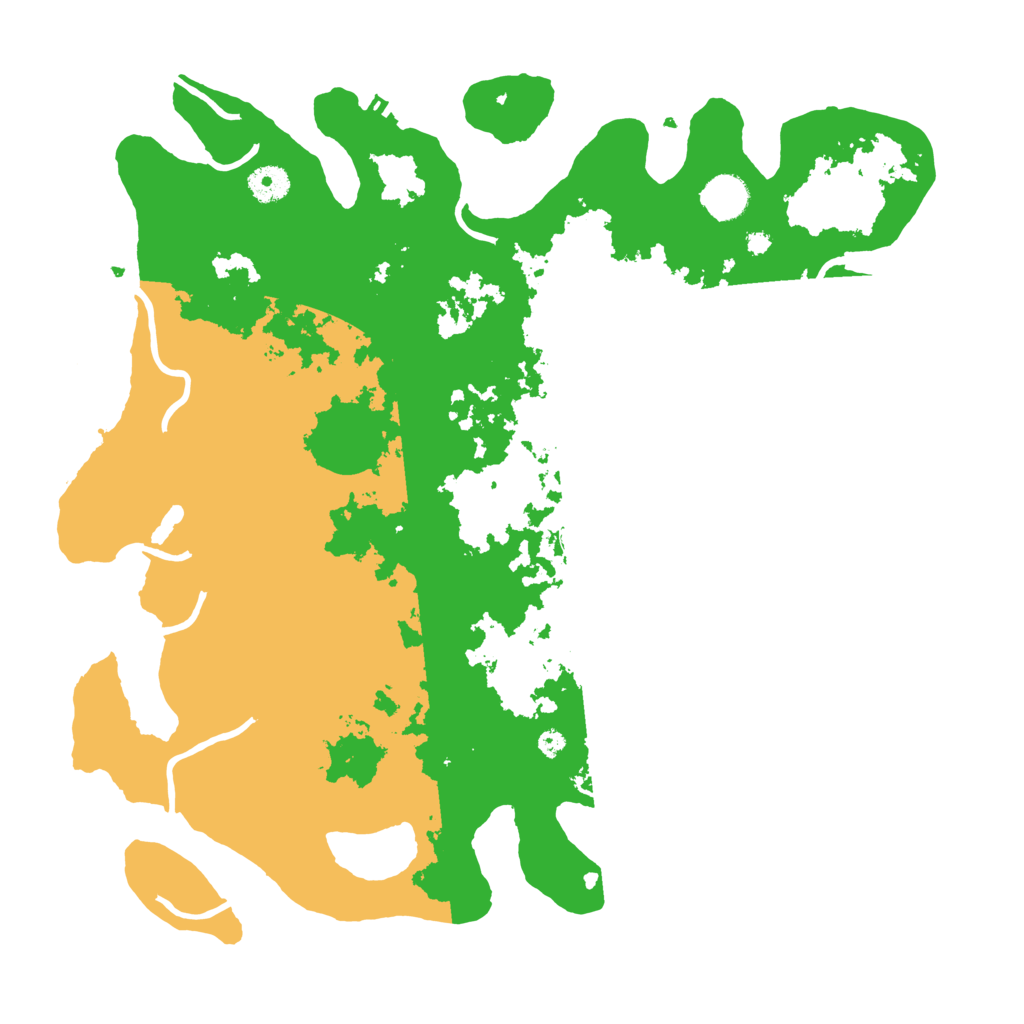 Biome Rust Map: Procedural Map, Size: 4000, Seed: 254785413