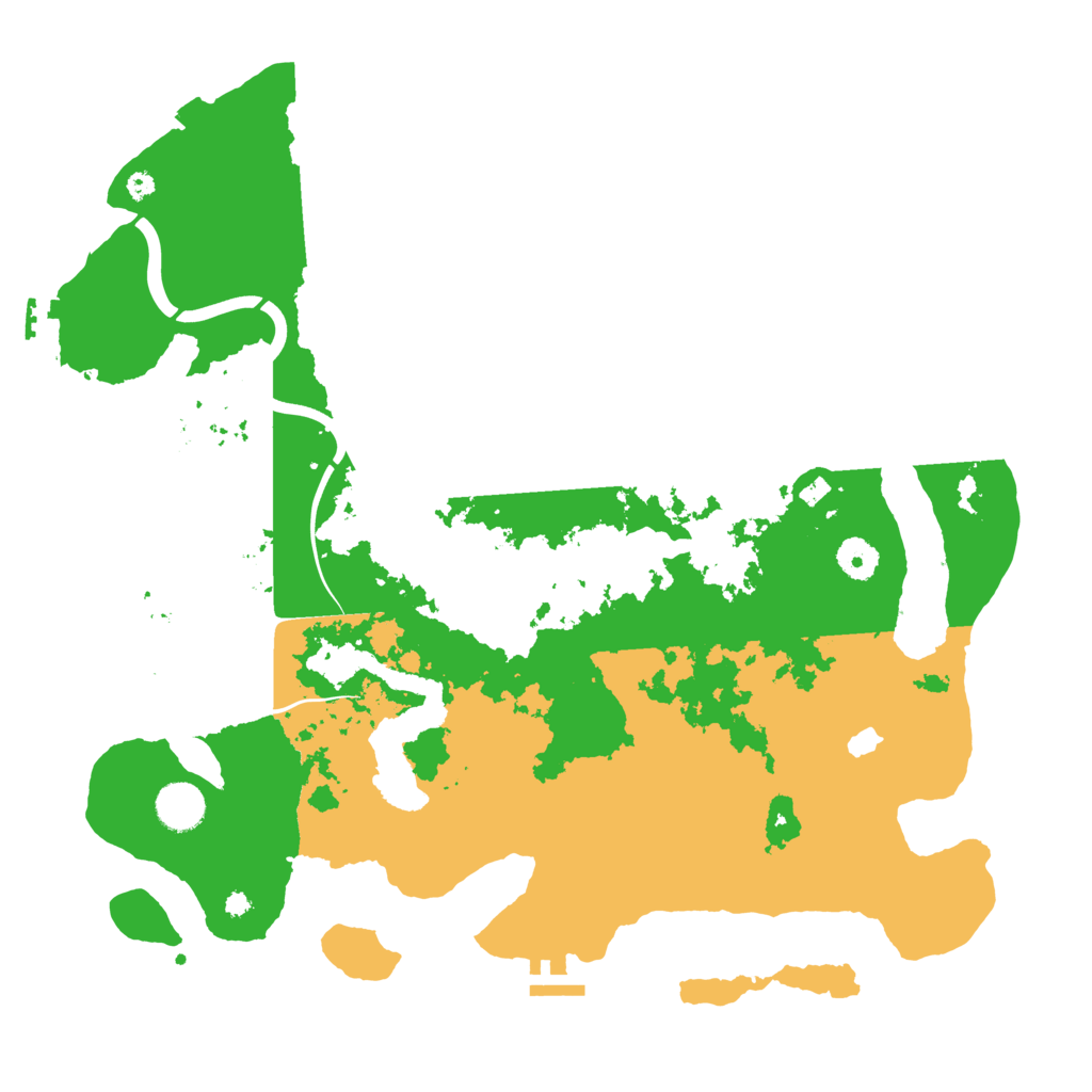 Biome Rust Map: Procedural Map, Size: 4000, Seed: 1581467225