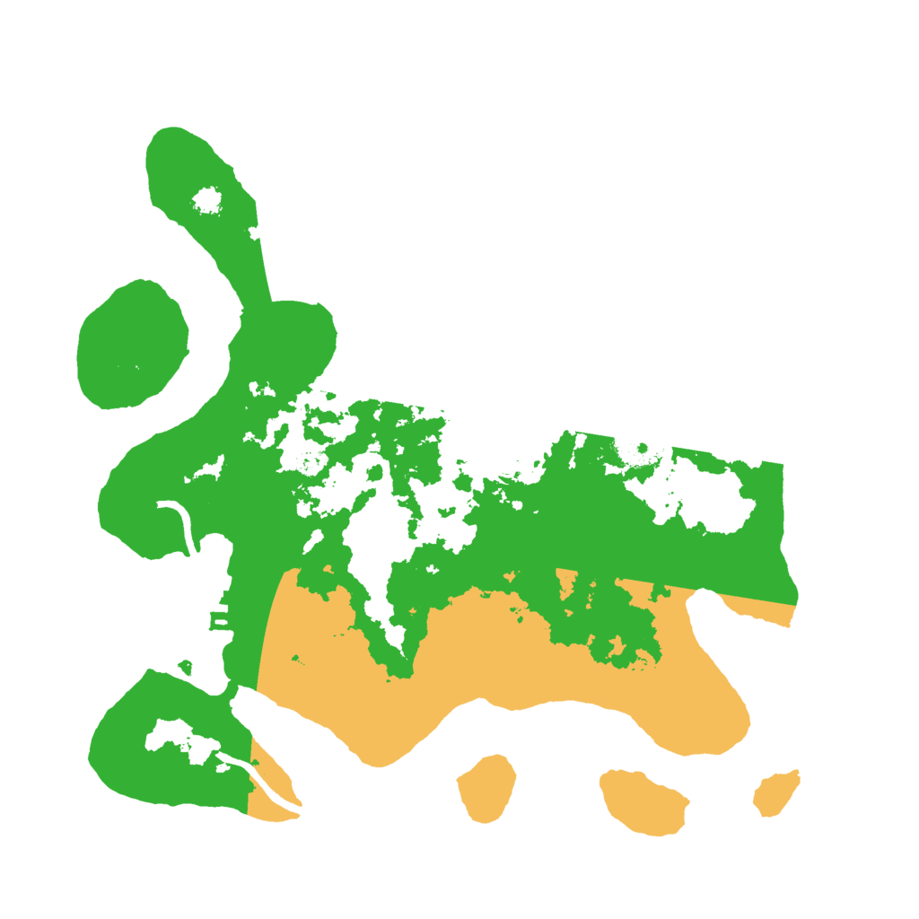 Biome Rust Map: Procedural Map, Size: 3000, Seed: 45635235