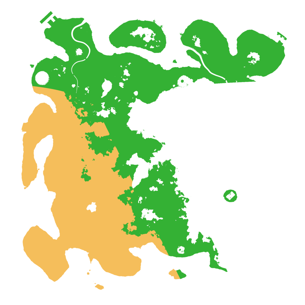 Biome Rust Map: Procedural Map, Size: 4000, Seed: 83