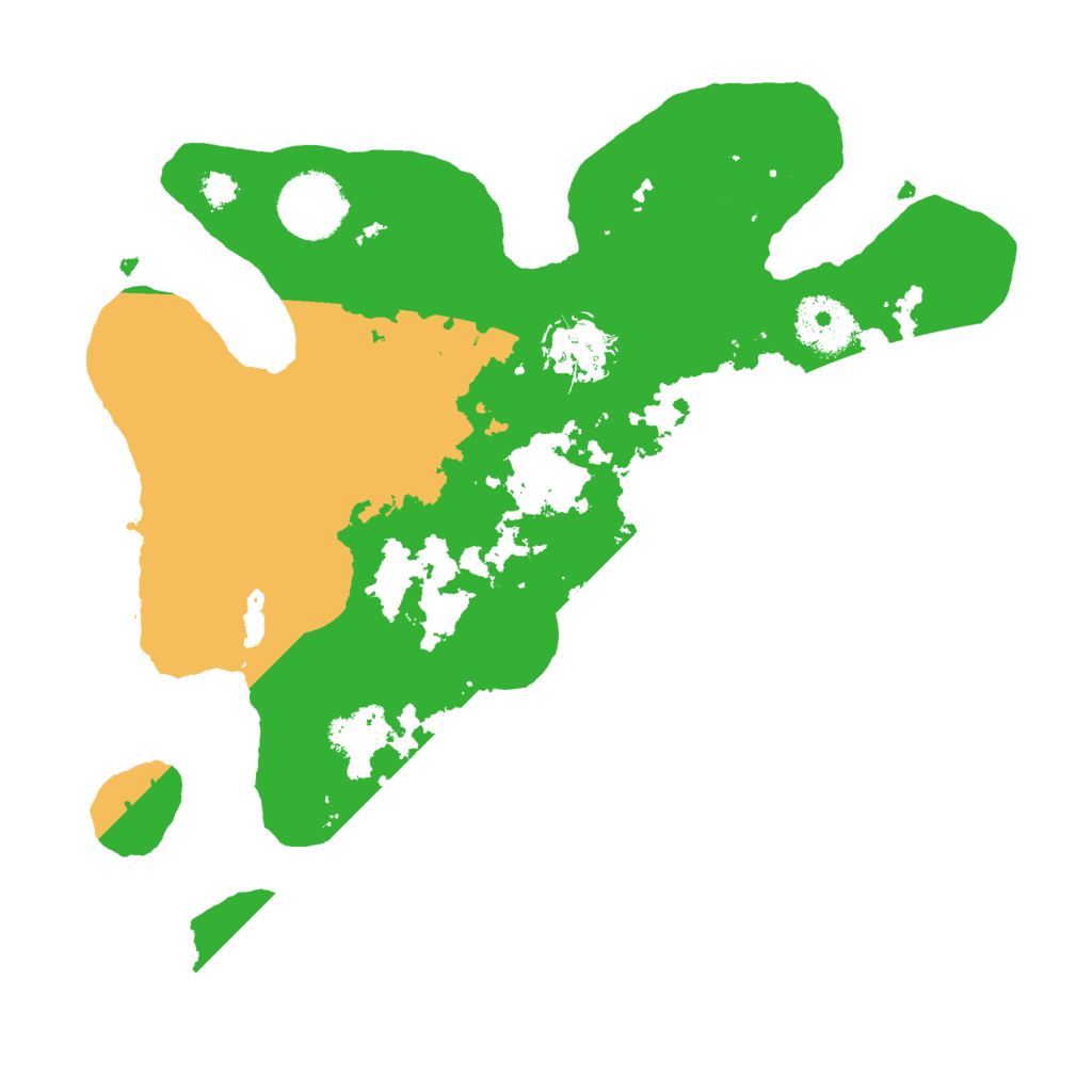 Biome Rust Map: Procedural Map, Size: 2900, Seed: 445