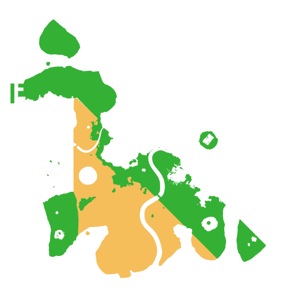 Biome Rust Map: Procedural Map, Size: 3000, Seed: 1812479354