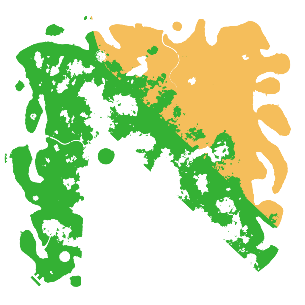 Biome Rust Map: Procedural Map, Size: 5000, Seed: 894853365