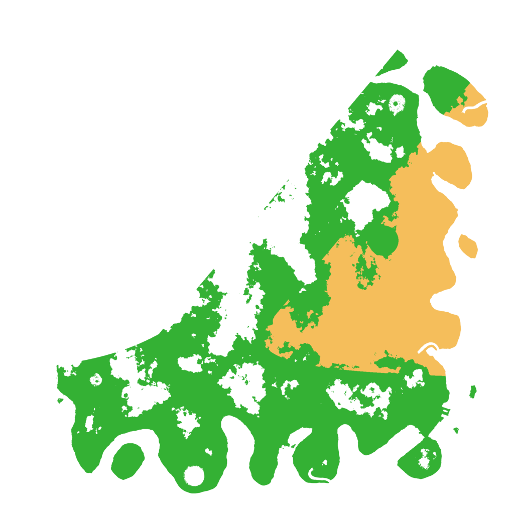 Biome Rust Map: Procedural Map, Size: 4500, Seed: 4562472