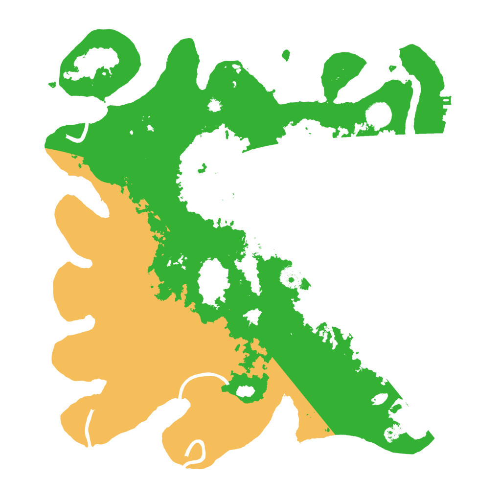 Biome Rust Map: Procedural Map, Size: 3500, Seed: 144949816