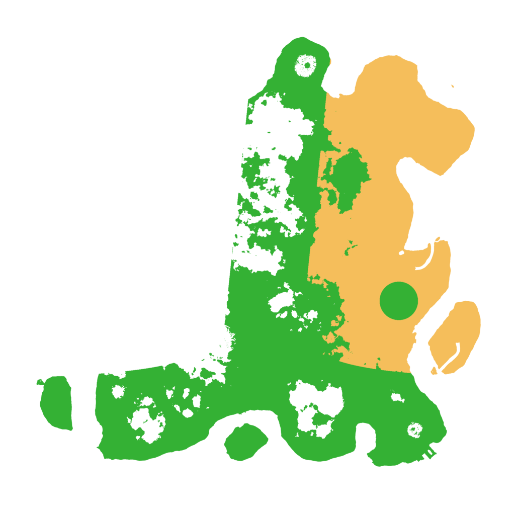 Biome Rust Map: Procedural Map, Size: 3550, Seed: 67882223