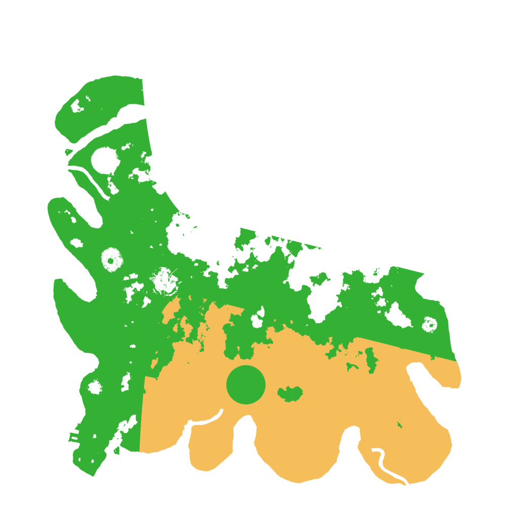 Biome Rust Map: Procedural Map, Size: 3500, Seed: 1287836723